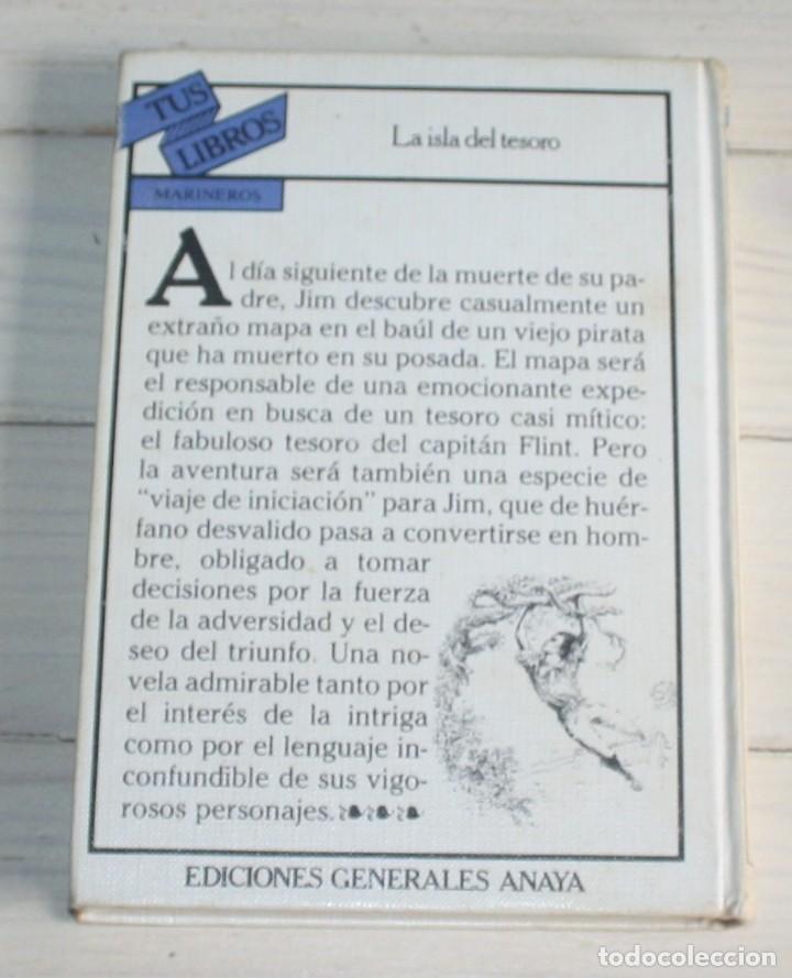 Libros de segunda mano: La isla del tesosro - Robert L. Stevenson - Coleccion Tus Libors num 5 - Foto 2