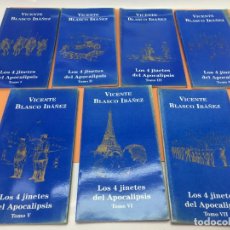 Libros de segunda mano: LOS 4 GINETES DEL APOCALIPSIS POR VICENTE BLASCO IBAÑEZ, EN 7 TOMOS, ALIANZA EDITORIAL- 2001