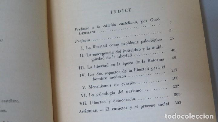 Libros de segunda mano: EL MIEDO A LA LIBERTAD. E. FROMM - Foto 2