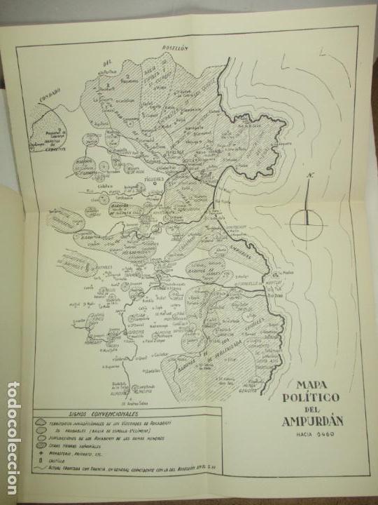 Libros de segunda mano: JOFRE VIII DE ROCABERT&Iacute;, SE&Ntilde;OR DE PERALADA... SOBREQUES VIDAL, Santiago. 1955. - Foto 5