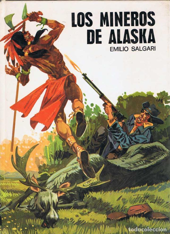 Libros de segunda mano: Los mineros de Alaska - Emilio Salgari. Susaeta - Foto 1