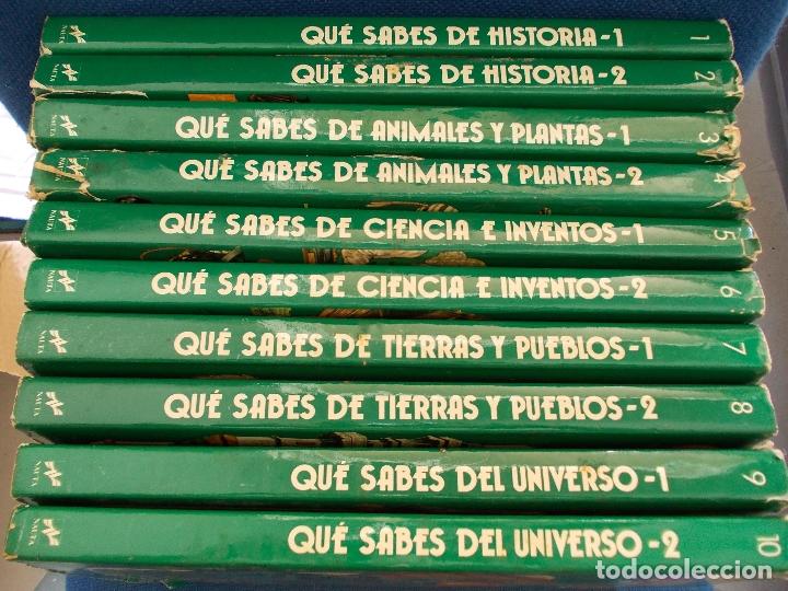 Libros de segunda mano: Que sabes Ediciones Nauta 10 volumenes - Foto 1