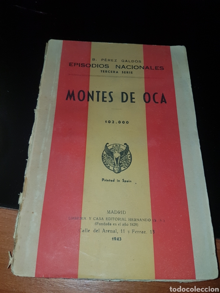 Libros de segunda mano: Montes de Oca 1943 - Foto 1
