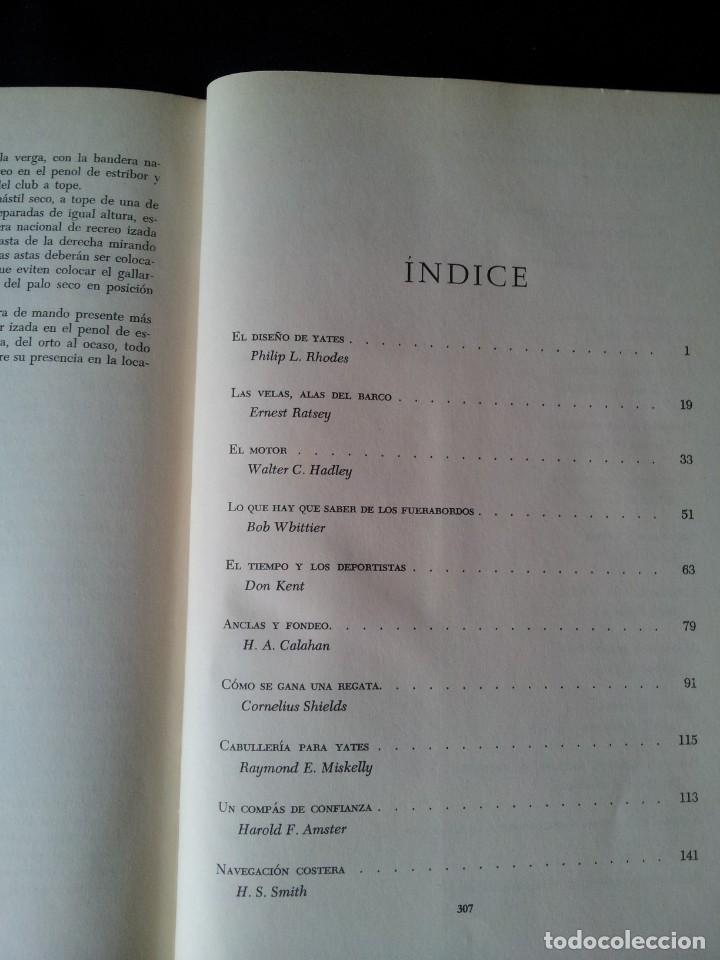 Libros de segunda mano: RUTH BRINDZE - EL LIBRO DE LOS EXPERTOS EN YATES - EDICIONES GARRIGA 1&ordf; EDICI&Oacute;N 1960 - Foto 7