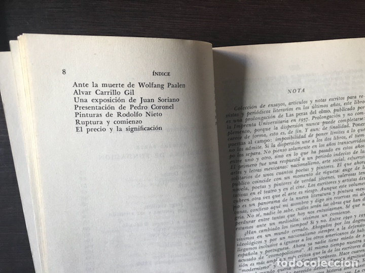 Libros de segunda mano: Puertas al campo. Octavio Paz - Foto 4