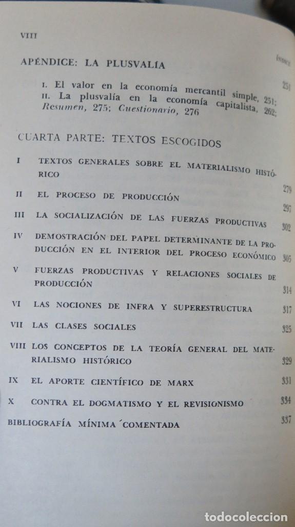 Libros de segunda mano: conceptos elementales del materialismo hist&oacute;rico. marta harnecker - Foto 5