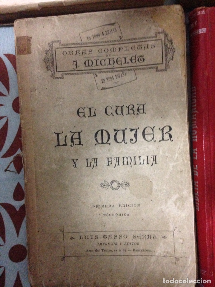 Libros de segunda mano: J.Michelet (5obras) - Foto 4