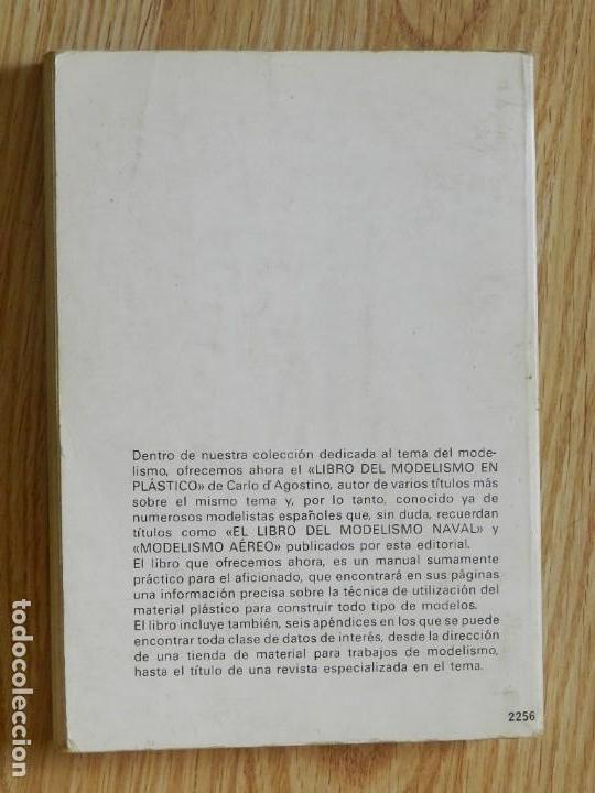 Libros de segunda mano: El libro del Modelismo en pl&aacute;stico CARLO D AGOSTINO Editorial de Vecchi 1981 - Foto 2
