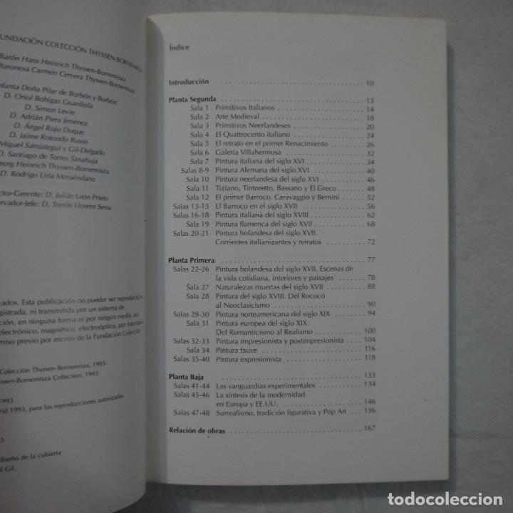 Libros de segunda mano: GUIA DEL MUSEO THYSSEN BORNEMISZA - 1993 - Foto 2