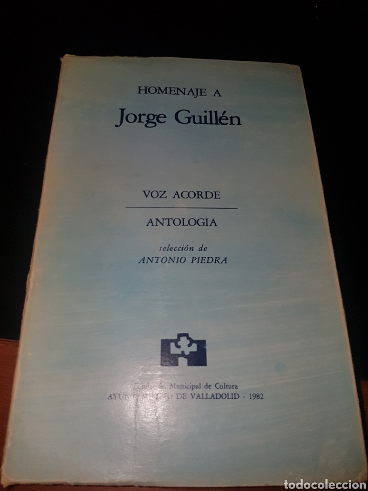 Libros de segunda mano: Jorge Guill&eacute;n - voz acorde - antolog&iacute;a - Foto 1