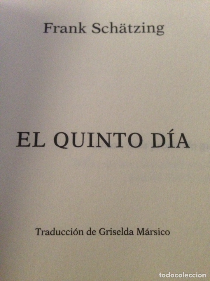 Libros de segunda mano: El quinto dia - Foto 2