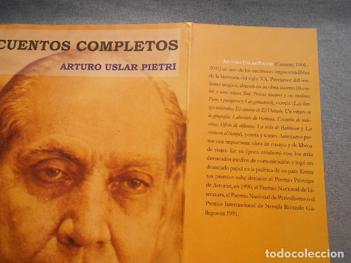 Libros de segunda mano: CUENTOS COMPLETOS. USLAR PETRI - Foto 2