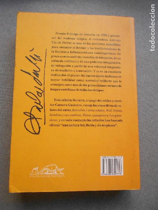 Libros de segunda mano: CUENTOS COMPLETOS. USLAR PETRI - Foto 3