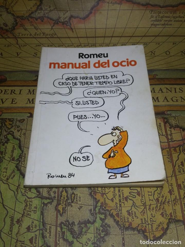 Libros de segunda mano: Manual del ocio, Romeu. C&iacute;rculo de Lectores 1.984 - Foto 1