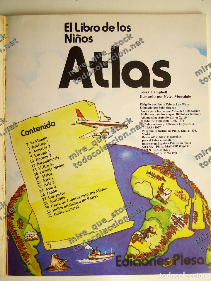 Libros de segunda mano: EL LIBRO DE LOS NI&Ntilde;OS - ATLAS - PLESA, SM S.M.EDICIONES, 1977 - Foto 2