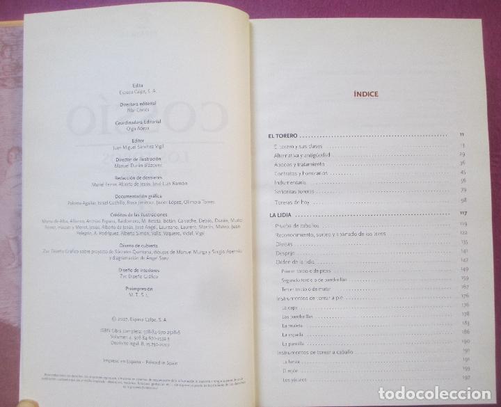 Libros de segunda mano: LIBRO COSSIO, LOS TOROS, EL TOREO, ESPASA, 2007, 703 PAGS. - Foto 2
