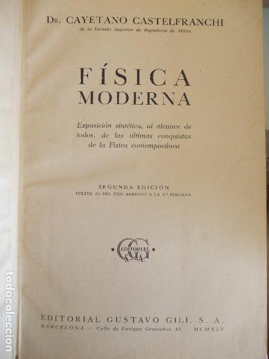 Libros de segunda mano: Fisica moderna - Foto 2
