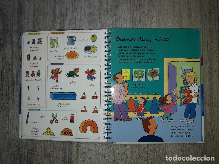 Libros de segunda mano: Un d&iacute;a en el cole de la colecci&oacute;n Mondo Mino 2006. - Foto 3