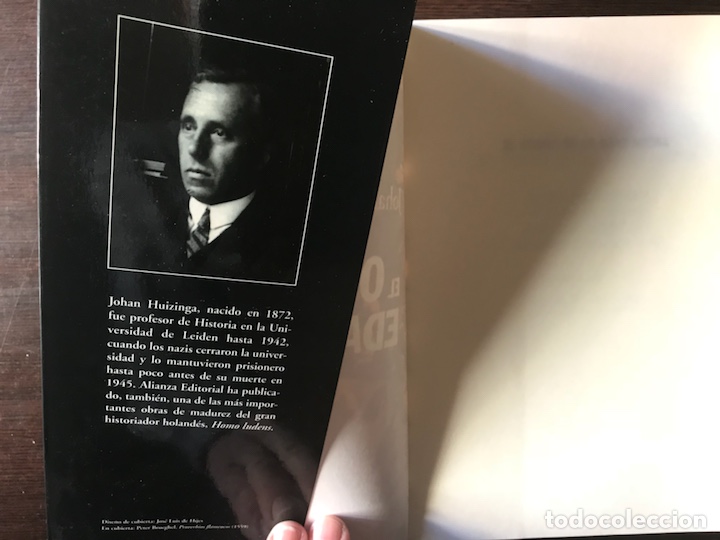 Libros de segunda mano: El oto&ntilde;o de la Edad Media. Johan Huizinga. Alianza Ensayo - Foto 3