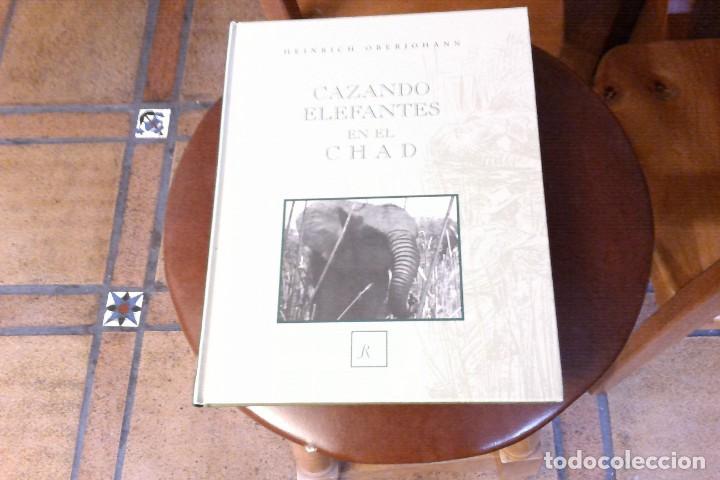 Libros de segunda mano: Cazando elefantes en el Chad, Heinrich Oberjohann - Foto 1