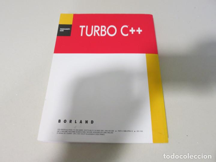 Libros de segunda mano: INFORMATICA TURBO C++ BORLAND GUIA DEL PROGRAMADOR EN INGLES - Foto 3