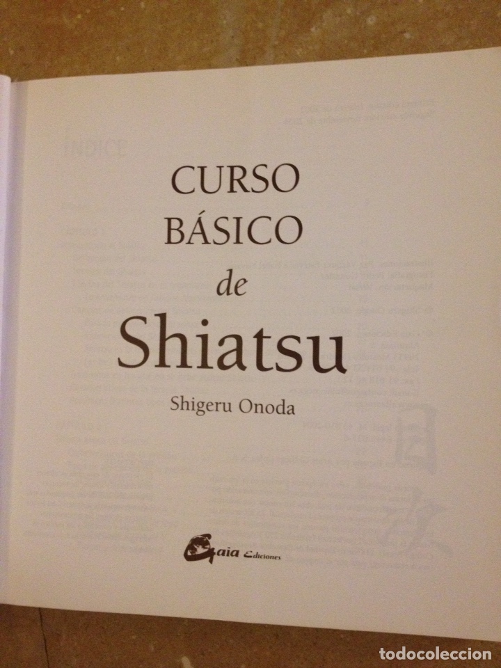Libros de segunda mano: Curso b&aacute;sico de shiatsu (Shigeru Onoda) - Foto 2