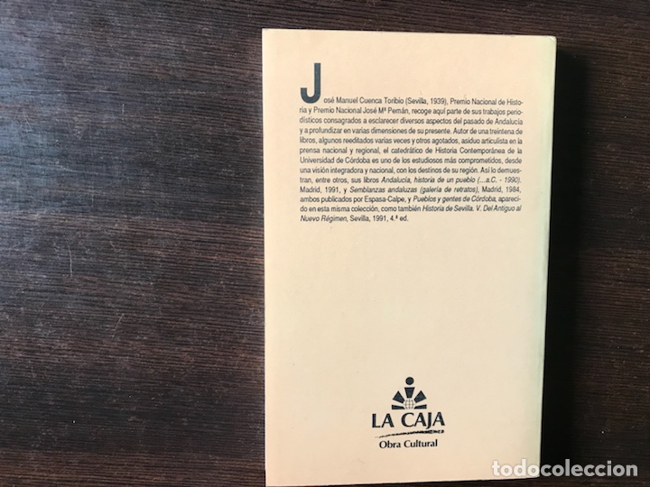 Libros de segunda mano: Ensayos sobre Andaluc&iacute;a. Jos&eacute; Manuel Cuenca - Foto 2