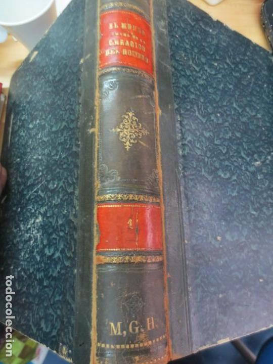 Libros de segunda mano: EL MUNDO ANTE DE LA CREACION DEL HOMBRE ORIGEN DEL HOMBRE TOMO 1 VV.AA EDIT MONTANER Y SIMON 1880