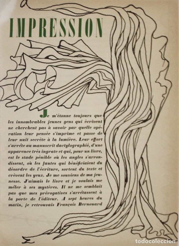 Libros de segunda mano: LE PORTIQUE. - [Revista.] - Par&iacute;s, 1945. - Foto 3