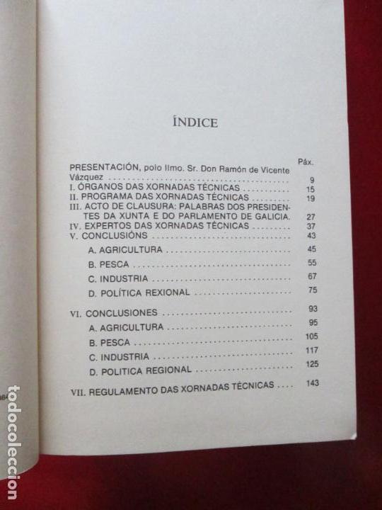 Libros de segunda mano: LIBRO-XORNADAS T&Eacute;CNICAS-GALICIA..C.E.E.-CONCLUSI&Oacute;NS-SANTIAGO DE COMPOSTELA-MAIO 1984-B/E - Foto 5