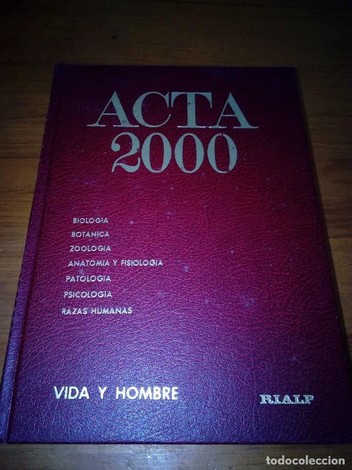 Libros de segunda mano: ACTA 2000. VIDA Y HOMBRE. EST18B3 - Foto 1