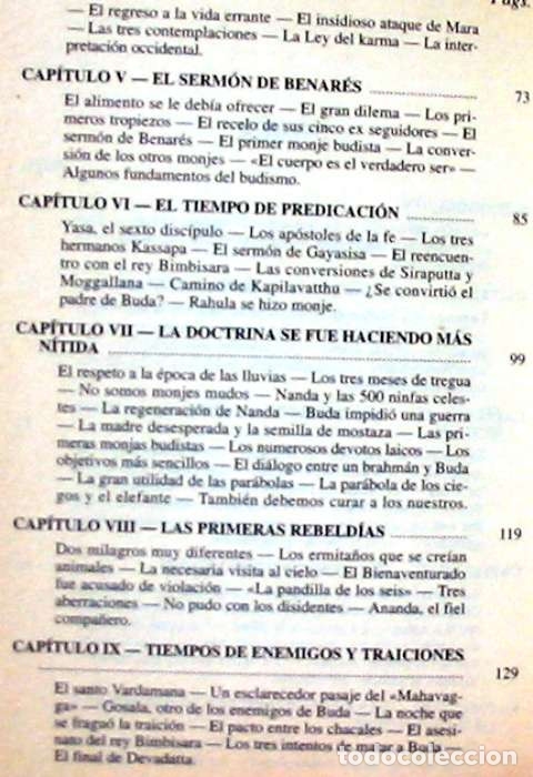 Libros de segunda mano: BUDA - CARTER SCOTT - EDIMAT LIBROS 1999 - VER INDICE - Foto 3