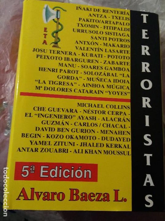 Libros de segunda mano: TERRORISTAS (de &Aacute;lvaro Baeza) - Foto 1