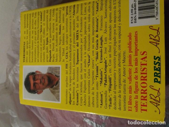 Libros de segunda mano: TERRORISTAS (de &Aacute;lvaro Baeza) - Foto 2