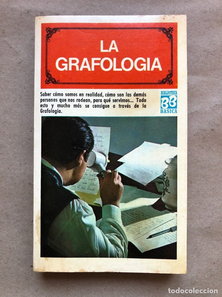 Libros de segunda mano: LA GRAFOL&Oacute;GICO. EDICIONES BRUGUERA 1970 (1&ordf;EDICI&Oacute;N). - Foto 1