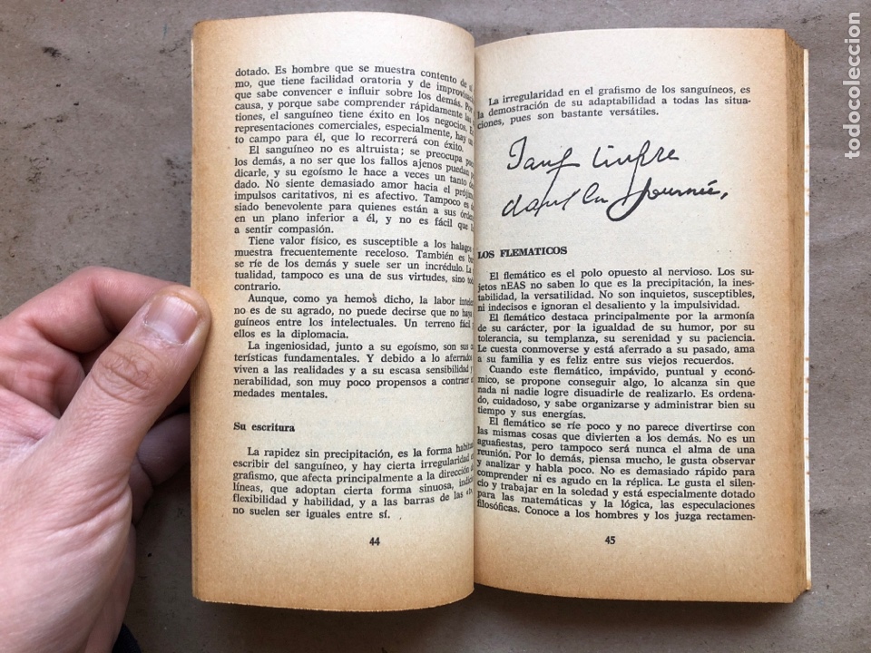 Libros de segunda mano: LA GRAFOL&Oacute;GICO. EDICIONES BRUGUERA 1970 (1&ordf;EDICI&Oacute;N). - Foto 5