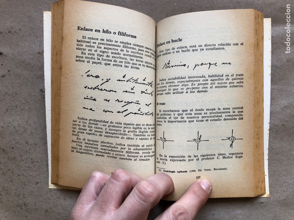 Libros de segunda mano: LA GRAFOL&Oacute;GICO. EDICIONES BRUGUERA 1970 (1&ordf;EDICI&Oacute;N). - Foto 6