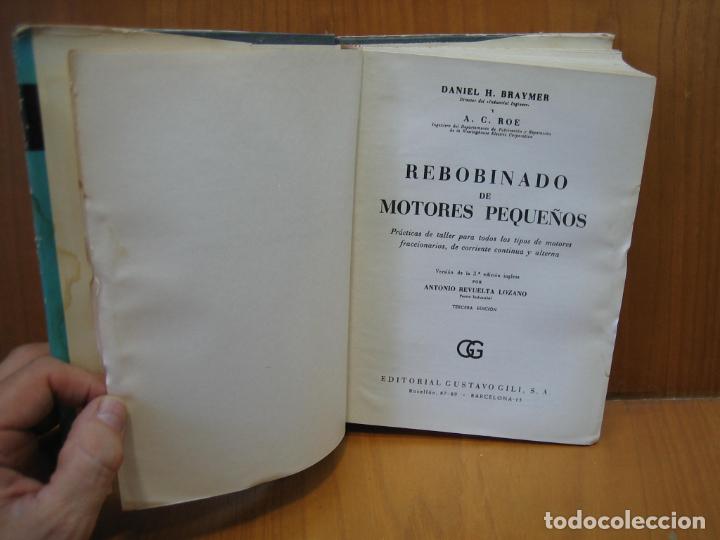 Libros de segunda mano: Rebobinado de motores peque&ntilde;os - Foto 6