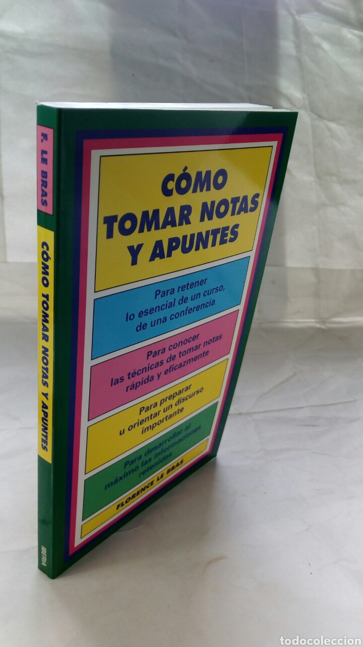 476. COMO TOMAR NOTAS Y APUNTES (VARIOS-AUTOAYUDA) (Spanish Edition) - LE  BRAS, F.: 9788470823121 - AbeBooks