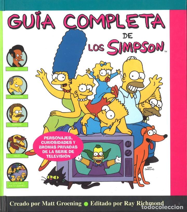 Libros de segunda mano: Gu&iacute;a completa de los Simpson. 1998 - Foto 1
