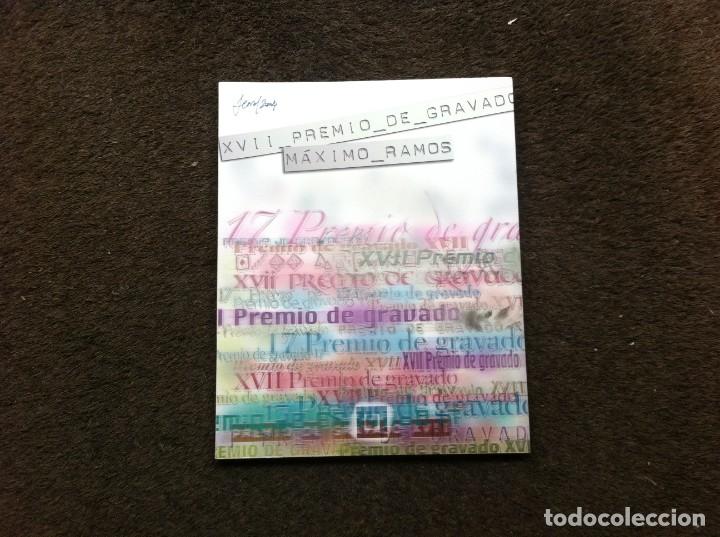 Libros de segunda mano: XVII PREMIO DE GRAVADO M&Aacute;XIMO RAMOS. 2004, FERROL. - Foto 1
