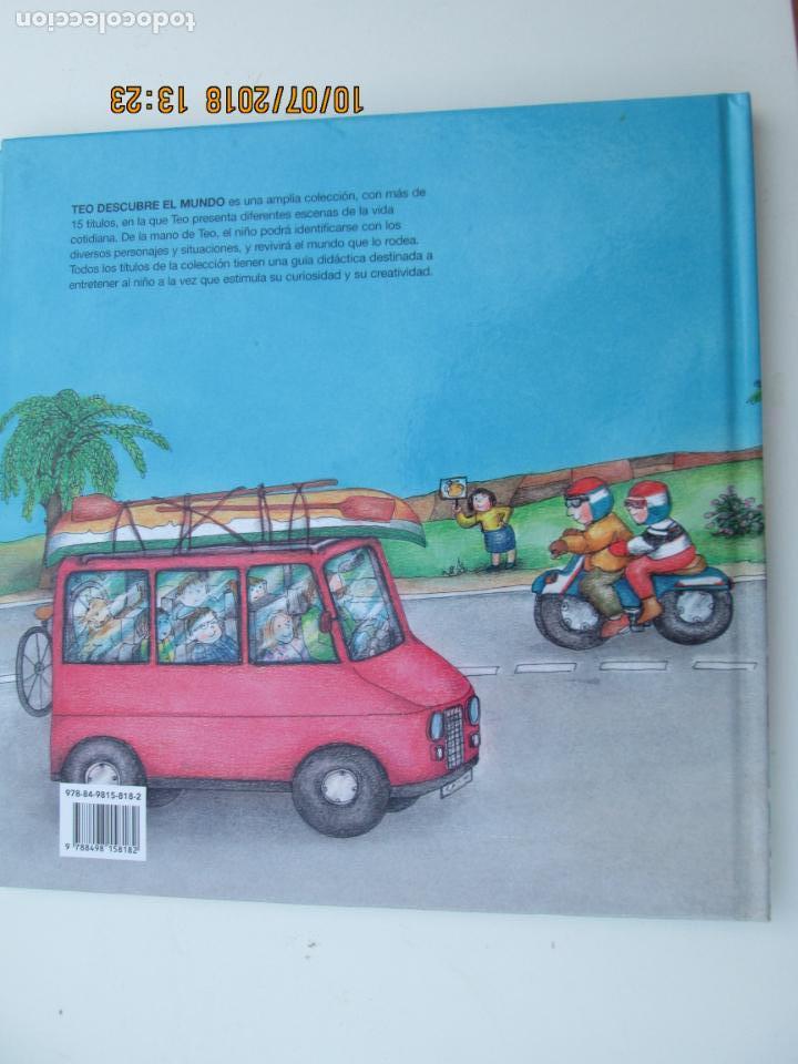 Libros de segunda mano: TEO SE VA DE VIAJE - VIOLETA DENOU - ELPAIS - Foto 2