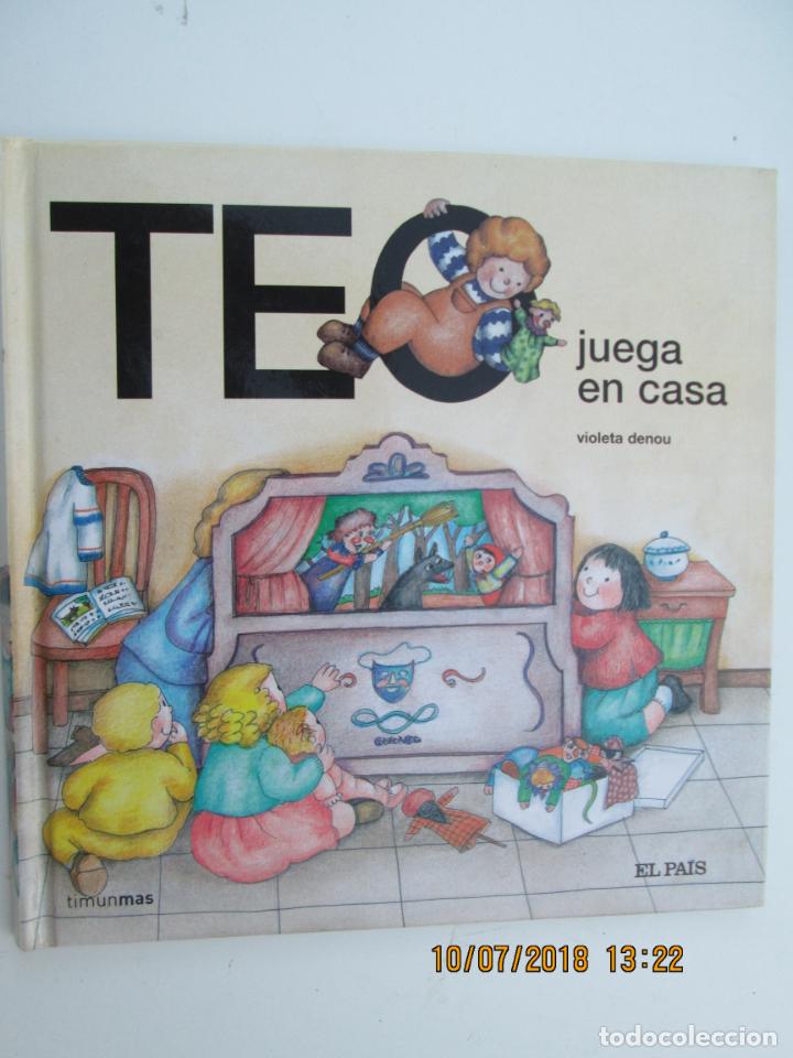 Libros de segunda mano: TEO JUEGA EN CASA - VIOLETA DENOU - ELPAIS - Foto 1