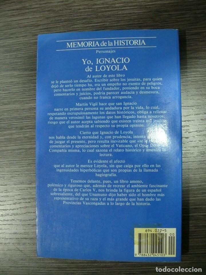 Libros de segunda mano: Yo, Ignacio de Loyola - Foto 2