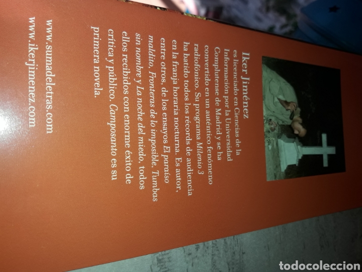 Libros de segunda mano: Camposanto Iker Jimenez - Foto 2