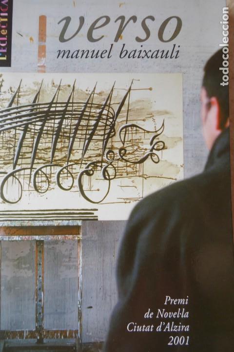 Libros de segunda mano: VERSO. MANUEL BAIXAULI. - Foto 1