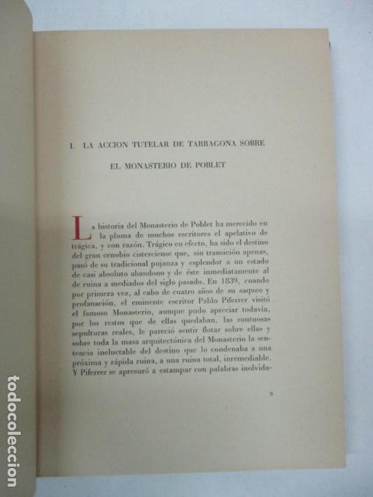 Libros de segunda mano: POBLET, S&Iacute;MBOLO. - MONTOLIU, Manuel de. 1947. - Foto 3