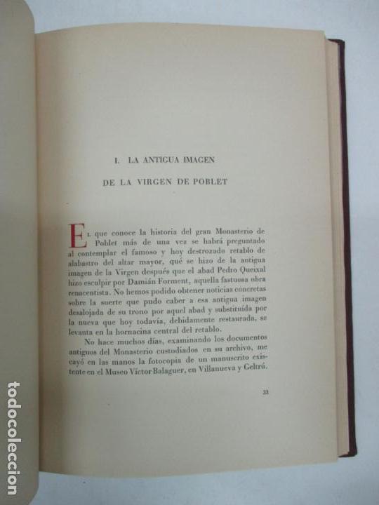 Libros de segunda mano: POBLET, S&Iacute;MBOLO. - MONTOLIU, Manuel de. 1947. - Foto 5