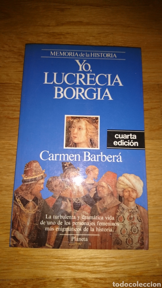 Libros de segunda mano: Yo, Lucrecia borgia Carmen Barber&aacute; - Foto 1