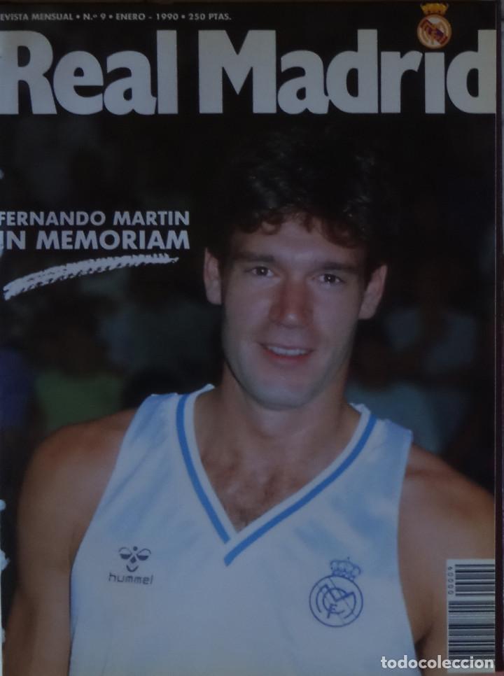 Libros de segunda mano: BOLET&Iacute;N INFORMATIVO REAL MADRID 1990 (A&Ntilde;O COMPLETO) - Foto 1